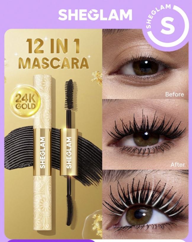 SHEGLAM All-In-One 24K Multi-Effect Mascara