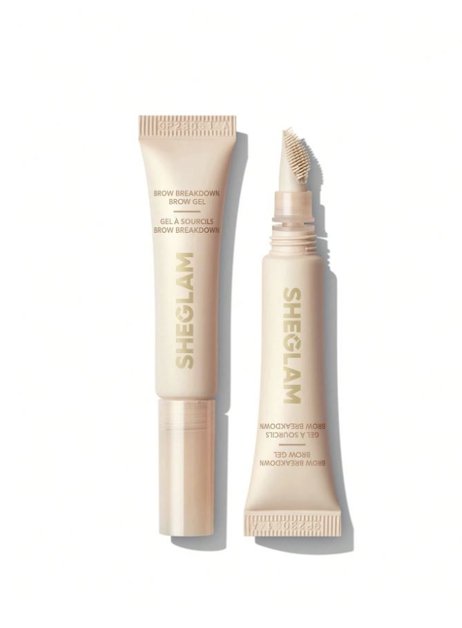 SHEGLAM Brow Breakdown Brow Gel Natural Eyebrow Gel Long-Lasting Non-Greasy Eyebrow
