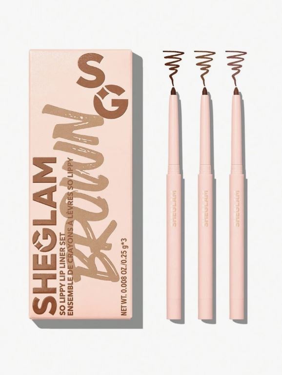 SHEGLAM So Lippy Lip Liner Set-Espresso Kisses 3 Pcs/