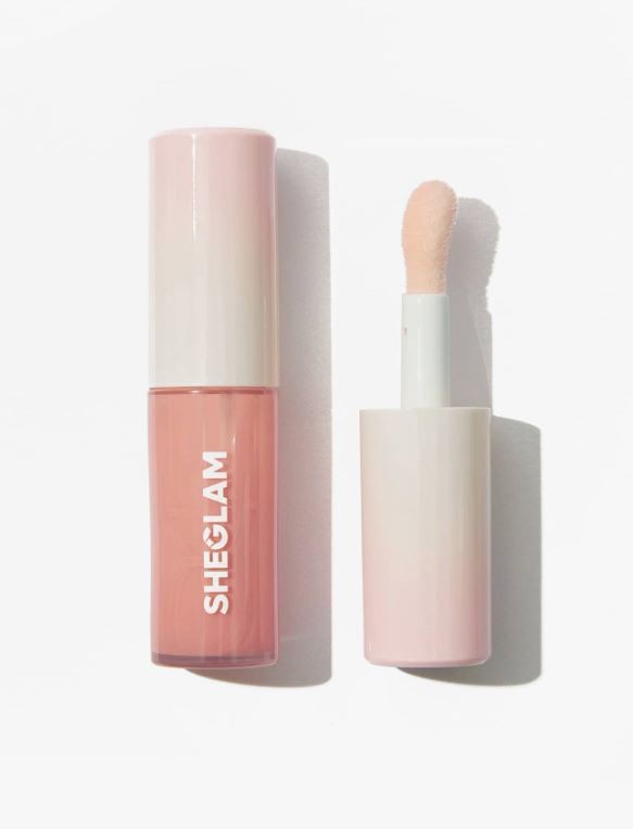 SHEGLAM Hot Goss Plumping Lip Gloss-Oh Em Gee Instant Volumising Tinted Lip Gloss