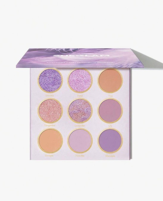 SHEGLAM Rhapsody Palette 9-Color Shimmer Matte Eyeshadow Palette Metallic Shine Satin Evenly Pigmented Smooth