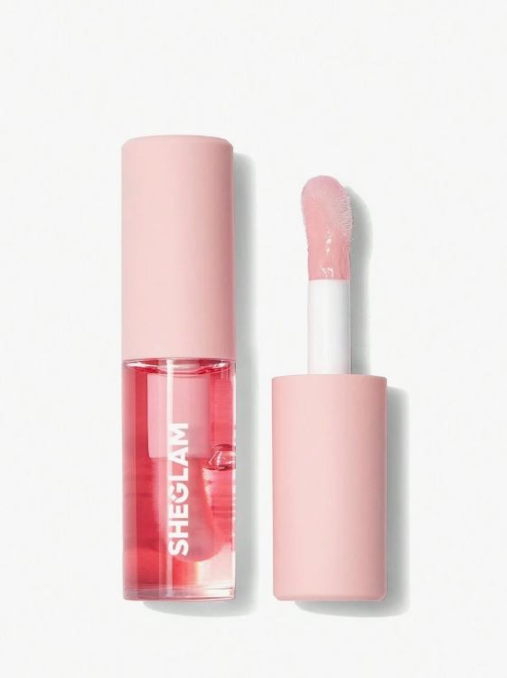 SHEGLAM Jelly Wow Hydrating Lip Oil-Berry Involved Moisturizing Clear Lip Gloss