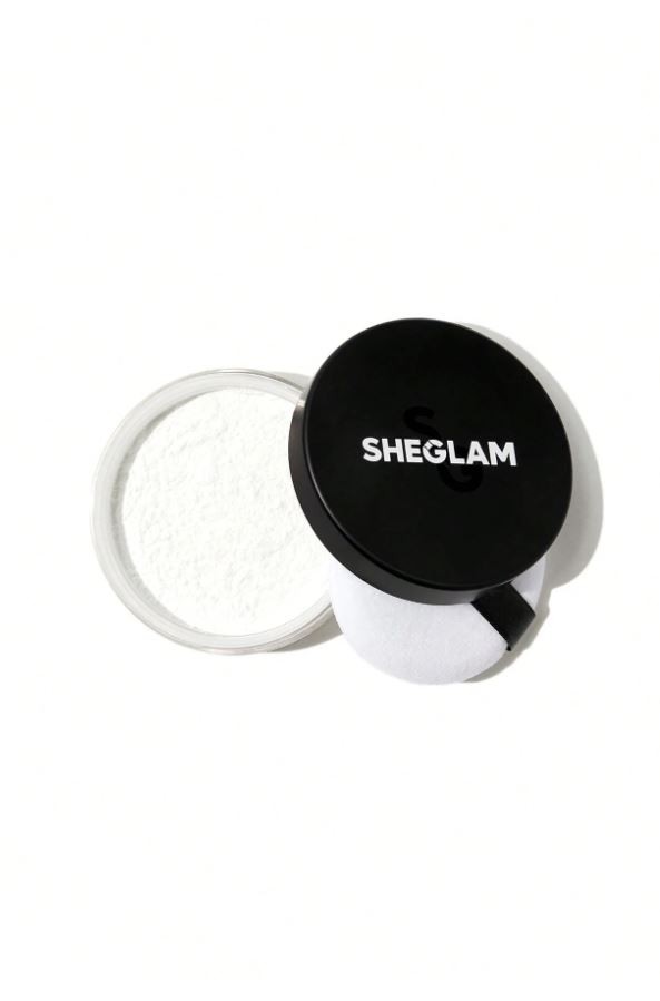 SHEGLAM Baked Glow Setting Powder-Translucent Oil Control Loose Setting Powder