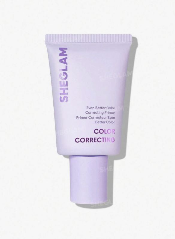 SHEGLAM Even Better Color Correcting Primer-Purple Brand Beauty Makeup Face Paint Cosmetic For Women Girls Perfect For Fall Winter Ideal For Y2K Fancy Fashion Suitable For Birthday Christmas Present P