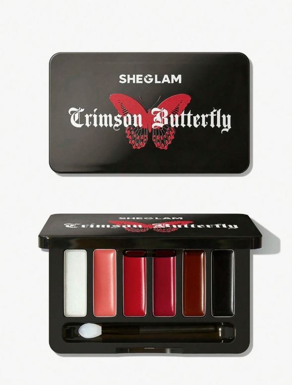 SHEGLAM Phantom's Kiss Lip Gloss Palette Moisturizing Lip Gloss