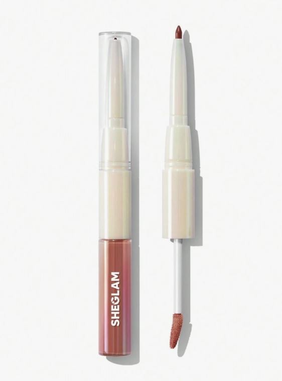 SHEGLAM Lip Rules Liner & Gloss Pen-Case X Case 2-In-1
