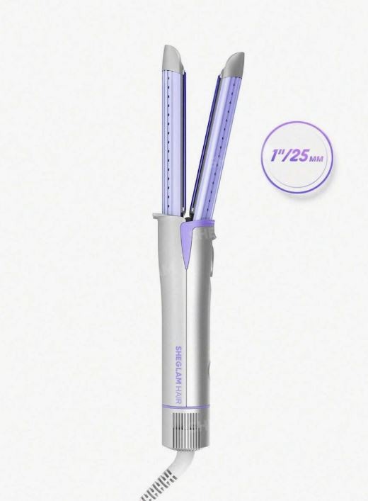 SHEGLAM HAIR Cool Lock Airflow Styler, 360° Airflow Styler Curling Iron