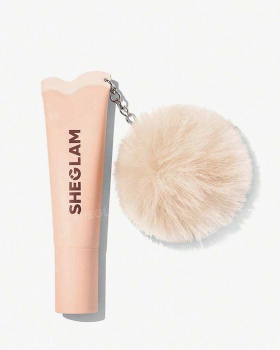 SHEGLAM Crystal Glaze Moisturizing Lip Care With Keychain-Cocoa Cookie
