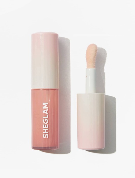 SHEGLAM Hot Goss Plumping Lip Gloss-Oh Em Gee Instant Volumising Tinted Lip Gloss