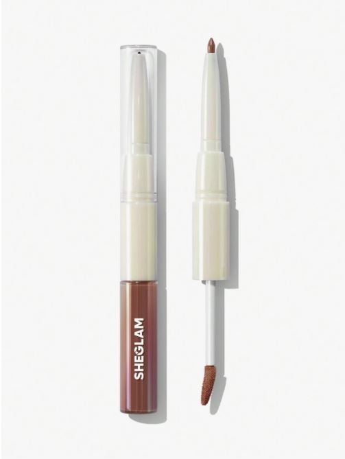 SHEGLAM Lip Rules Liner & Gloss Pen-Golden Rule 2-In-1 Moisturizing Liquid